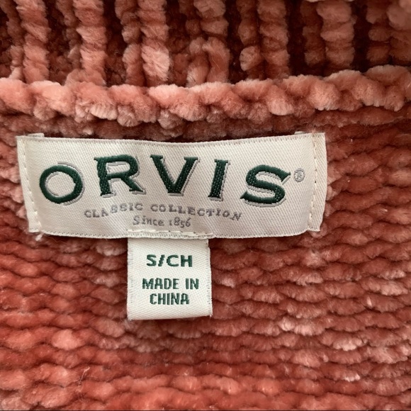 Orvis Chenille Crewneck Pullover Sweater Soft - Picture 5 of 7